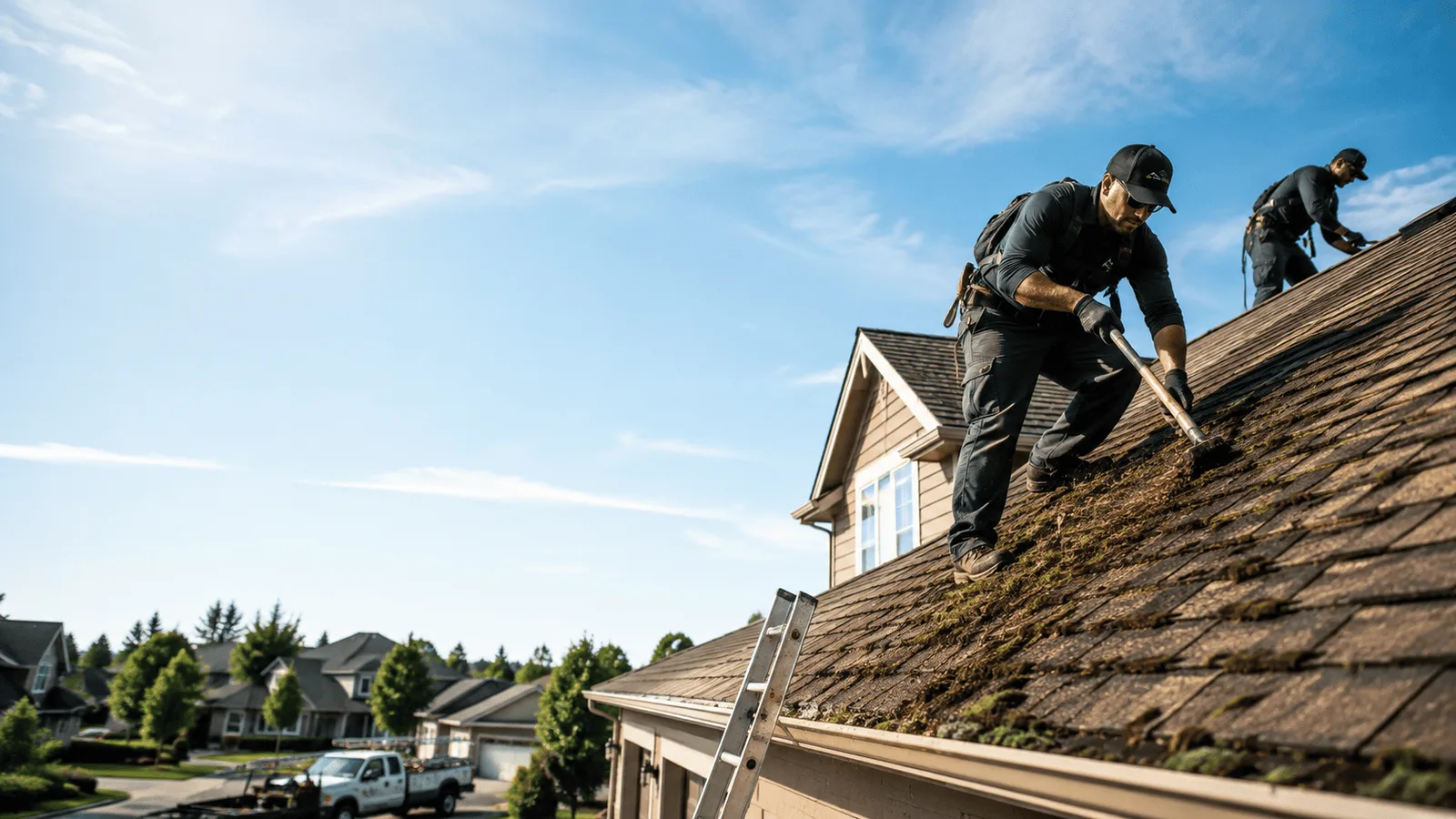 Roof Moss Removal in Windthorst, TX near me